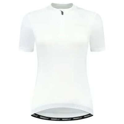 Maillot cycliste femme blanc Rogelli - Légère et séchage rapide - Publicité Maillot cycliste femme blanc Rogelli - Légère et séchage rapide - Publicité