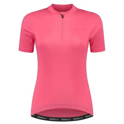 Maillot de cyclisme rose Rogelli - Femme, XS - Publicité Maillot de cyclisme rose Rogelli - Femme, XS - Publicité