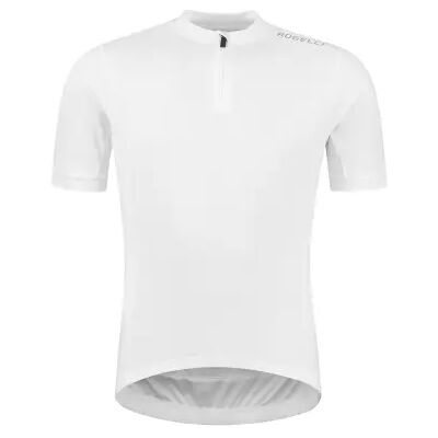 Maillot de cyclisme blanc Rogelli Core - Respirant, à séchage rapide - Publicité Maillot de cyclisme blanc Rogelli Core - Respirant, à séchage rapide - Publicité