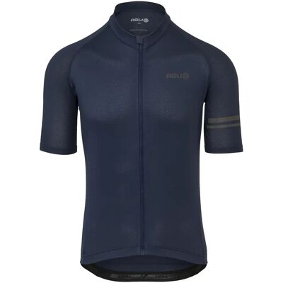 AGU Core Essential - Maillot de cyclisme - Manches courtes - Bleu profond - S - Publicité AGU Core Essential - Maillot de cyclisme - Manches courtes - Bleu profond - S - Publicité