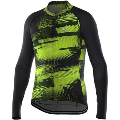 Maillot manches longues coupe-vent Bicycle Line Gavia Jaune XL Male - Publicité Maillot manches longues coupe-vent Bicycle Line Gavia Jaune XL Male - Publicité