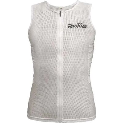 Gilet Velotoze Blanc L Unisex - Publicité Gilet Velotoze Blanc L Unisex - Publicité