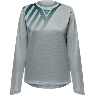 Dainese Hg Aer Jersey Ls - Maillot à manches longues respirant - Unisexe - Vert-eau - T-shirts - Publicité Dainese Hg Aer Jersey Ls - Maillot à manches longues respirant - Unisexe - Vert-eau - T-shirts - Publicité