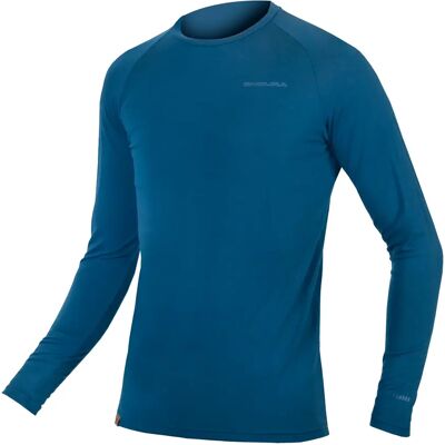 Sous maillot mélange manches longues Endura BaaBaa Bleu S Male - Publicité Sous maillot mélange manches longues Endura BaaBaa Bleu S Male - Publicité