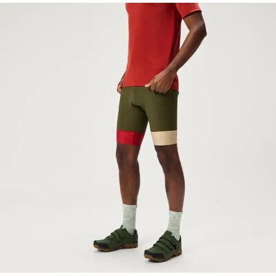 Endura S Culotte avec bretelles vert olive - cycling bib shorts - Publicité Endura S Culotte avec bretelles vert olive - cycling bib shorts - Publicité