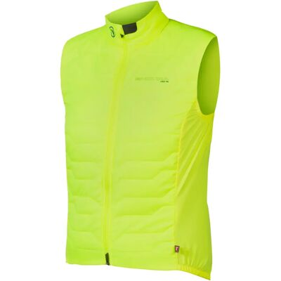 Gilet Endura Pro SL PrimaLoft II - S Jaune Haute Visibilité - Publicité Gilet Endura Pro SL PrimaLoft II - S Jaune Haute Visibilité - Publicité