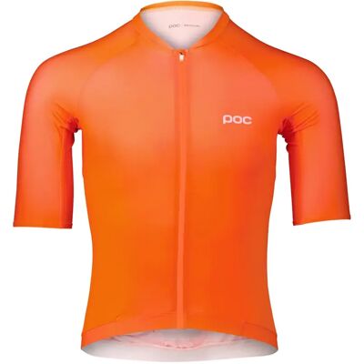 Maillot POC Pristine Orange - Maillot de cyclisme - Publicité Maillot POC Pristine Orange - Maillot de cyclisme - Publicité