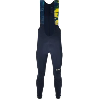 Legging avec bretelles Santini Le Maillot Jaune Bleu L Unisex - Publicité Legging avec bretelles Santini Le Maillot Jaune Bleu L Unisex - Publicité
