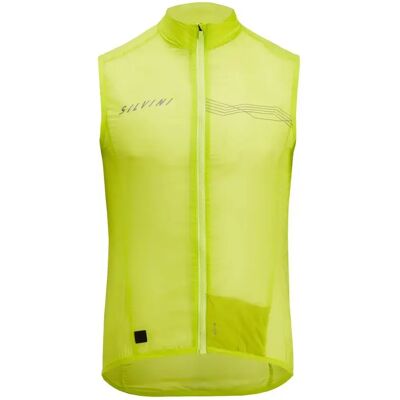 Gilet de cyclisme vert 3XL Silvini Tenno - Léger et coupe-vent - Publicité Gilet de cyclisme vert 3XL Silvini Tenno - Léger et coupe-vent - Publicité