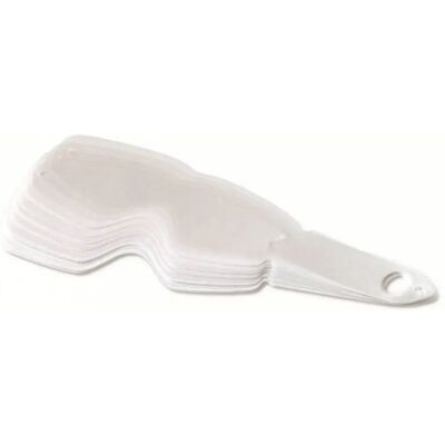 Lot de 20 tear off Kenny Track Blanc TU Unisex - Publicité Lot de 20 tear off Kenny Track Blanc TU Unisex - Publicité