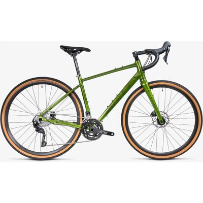 Vélo gravel Welt G100 2025 Shimano GRX RD-RX400 10V Vert M / 168-174 cm Unisex - Publicité Vélo gravel Welt G100 2025 Shimano GRX RD-RX400 10V Vert M / 168-174 cm Unisex - Publicité