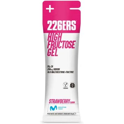 Gel énergétique fructose fraise 226ERS Blanc TU Unisex - Publicité Gel énergétique fructose fraise 226ERS Blanc TU Unisex - Publicité