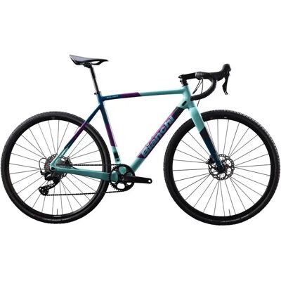 Vélo Bianchi Zolder Pro Shimano Grx 12V Bleu 50 cm / 160-170 cm Unisex - Publicité Vélo Bianchi Zolder Pro Shimano Grx 12V Bleu 50 cm / 160-170 cm Unisex - Publicité