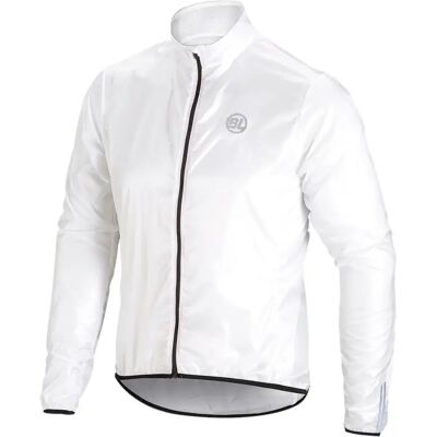 Coupe-vent Bicycle Line Stelvio Blanc L Male - Publicité Coupe-vent Bicycle Line Stelvio Blanc L Male - Publicité