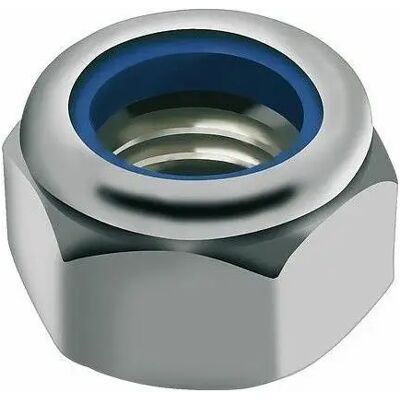 Écrous zingué Black Bearing M4 Nylstop (x25) Argenté TU Unisex - Publicité Écrous zingué Black Bearing M4 Nylstop (x25) Argenté TU Unisex - Publicité