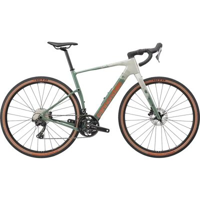 Vélo Cannondale Topstone Carbon 2 Shimano GRX 2x12v Gris 54 / 170-180 cm Unisex - Publicité Vélo Cannondale Topstone Carbon 2 Shimano GRX 2x12v Gris 54 / 170-180 cm Unisex - Publicité