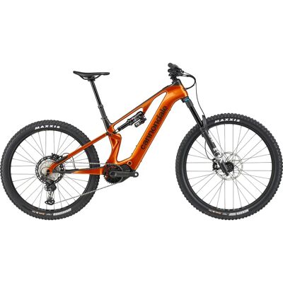 Vélo électrique Cannondale Moterra Carbon SL 2 Shimano XT 12v Orange XL / 182-195 cm Unisex - Publicité Vélo électrique Cannondale Moterra Carbon SL 2 Shimano XT 12v Orange XL / 182-195 cm Unisex - Publicité