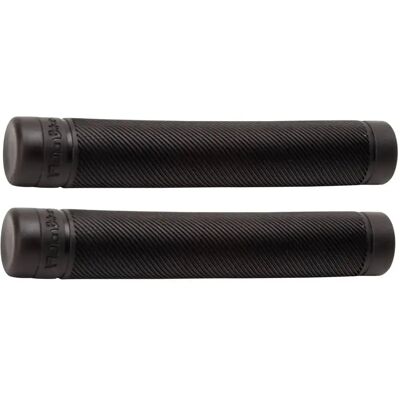 Poignées BMX Fiction Troop - Noires - 16cm - Moyenne - Sans rebord - Publicité Poignées BMX Fiction Troop - Noires - 16cm - Moyenne - Sans rebord - Publicité