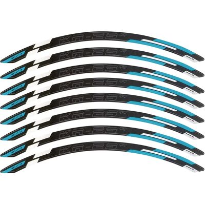 Autocollant roue Krayton 2020 KR-29 (x8) Bleu TU Unisex - Publicité Autocollant roue Krayton 2020 KR-29 (x8) Bleu TU Unisex - Publicité