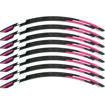 Autocollant roue Krayton 2020 KR-29 (x8) Rose TU Unisex - Publicité Autocollant roue Krayton 2020 KR-29 (x8) Rose TU Unisex - Publicité