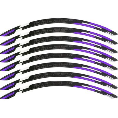 Autocollant roue Krayton 2020 KR-29 (x8) Violet TU Unisex - Publicité Autocollant roue Krayton 2020 KR-29 (x8) Violet TU Unisex - Publicité