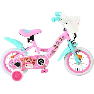 Vélo tout chemin fille Paw Patrol CB design 2025 Rose 12" Female - Publicité Vélo tout chemin fille Paw Patrol CB design 2025 Rose 12" Female - Publicité
