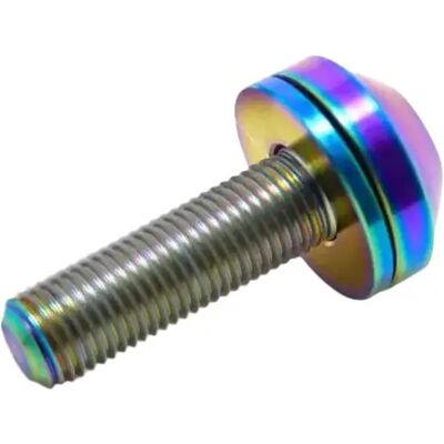 TLC - Metric Titanium - Rainbow - 14mm - boulon moyeu BMX - Publicité TLC - Metric Titanium - Rainbow - 14mm - boulon moyeu BMX - Publicité