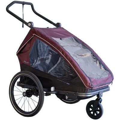 Remorque enfant XLC BS-K01 Duo T Rouge 20" Unisex - Publicité Remorque enfant XLC BS-K01 Duo T Rouge 20" Unisex - Publicité