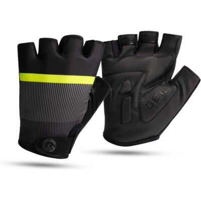 Gants vélo d'été Rogelli Hero II Noir XL Male - Publicité Gants vélo d'été Rogelli Hero II Noir XL Male - Publicité