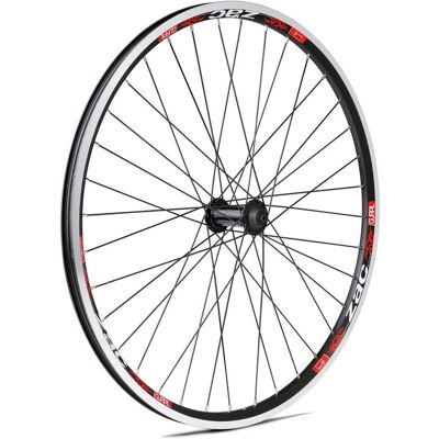 Roue VTT arrière avec moyeu rayons Gurpil Zac Noir 26" Unisex - Publicité Roue VTT arrière avec moyeu rayons Gurpil Zac Noir 26" Unisex - Publicité