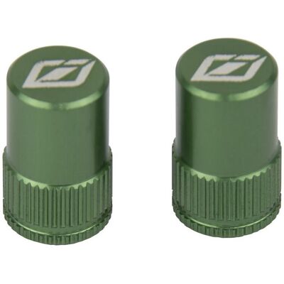Paire de bouchons de valves Insight Schrader Vert TU Unisex - Publicité Paire de bouchons de valves Insight Schrader Vert TU Unisex - Publicité