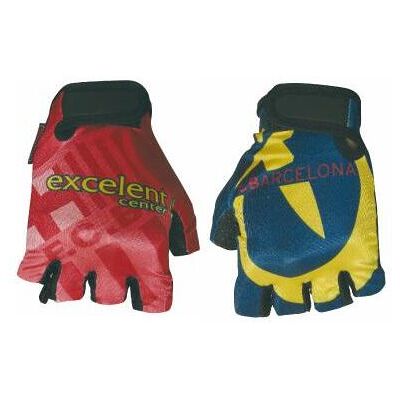Gants court vélo Massi Barça Bleu 2XL Unisex - Publicité Gants court vélo Massi Barça Bleu 2XL Unisex - Publicité