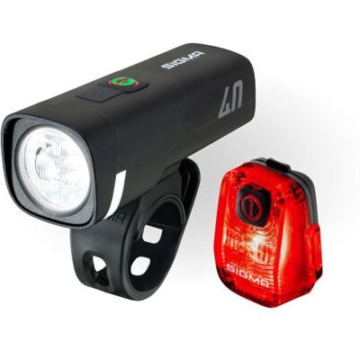 Éclairage Sigma Aura 40 /Hiro 10 Noir TU Unisex - Publicité Éclairage Sigma Aura 40 /Hiro 10 Noir TU Unisex - Publicité