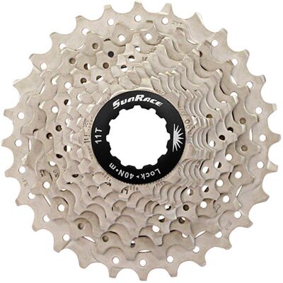 Cassette Sunrace CSRS0 Shimano 10V Beige 11/32T Unisex - Publicité Cassette Sunrace CSRS0 Shimano 10V Beige 11/32T Unisex - Publicité
