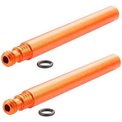 Prolongateurs de valve Super B TB-VC20 (x2) Orange 60 mm Unisex - Publicité Prolongateurs de valve Super B TB-VC20 (x2) Orange 60 mm Unisex - Publicité
