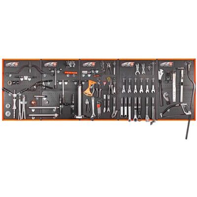 Kit de réparation vélo plaque murale d'atelier vélo Super B (x80) Noir 200x80 cm Unisex - Publicité Kit de réparation vélo plaque murale d'atelier vélo Super B (x80) Noir 200x80 cm Unisex - Publicité