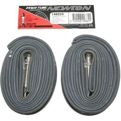 Ensemble de 2 chambres à air Newton 51,5 mm - valve Presta - Publicité Ensemble de 2 chambres à air Newton 51,5 mm - valve Presta - Publicité
