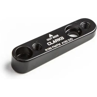 Adaptateur frein arrière Clarks Cycle Systems Flat Mount Flat Mount Noir 180 mm Unisex - Publicité Adaptateur frein arrière Clarks Cycle Systems Flat Mount Flat Mount Noir 180 mm Unisex - Publicité