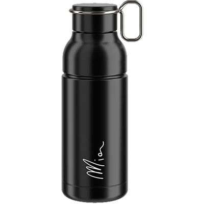 Bouteille d'eau en acier inoxydable Elite Mia noire - 650 ml - Publicité Bouteille d'eau en acier inoxydable Elite Mia noire - 650 ml - Publicité