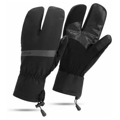 Gants de cyclisme imperméables Rogelli Nova Lobster - Noir - Publicité Gants de cyclisme imperméables Rogelli Nova Lobster - Noir - Publicité