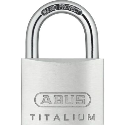 Blister de cadenas Abus 64/45 mm Argenté 64/45 mm Unisex - Publicité Blister de cadenas Abus 64/45 mm Argenté 64/45 mm Unisex - Publicité
