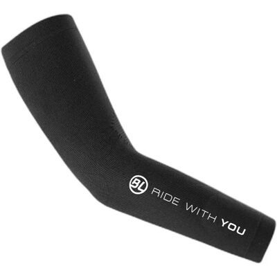 BICYCLE LINE Manchon Noir pour Cyclisme - Accessoires Vêtements - Publicité BICYCLE LINE Manchon Noir pour Cyclisme - Accessoires Vêtements - Publicité