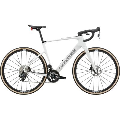 Vélo Cannondale Synapse Carbon 3 SmartSense Sram Rival AXS 12v Blanc 54 / 170-180 cm Unisex - Publicité Vélo Cannondale Synapse Carbon 3 SmartSense Sram Rival AXS 12v Blanc 54 / 170-180 cm Unisex - Publicité