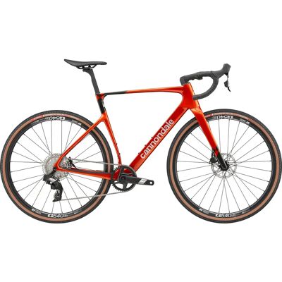 Vélo Cannondale SuperX 4 AXS SRAM Apex AXS XPLR 12v Orange 56 / 177-185 cm Unisex - Publicité Vélo Cannondale SuperX 4 AXS SRAM Apex AXS XPLR 12v Orange 56 / 177-185 cm Unisex - Publicité