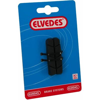 Paire de patins de frein remplacement route pour support Elvedes Campagnolo Noir 55 mm Unisex - Publicité Paire de patins de frein remplacement route pour support Elvedes Campagnolo Noir 55 mm Unisex - Publicité