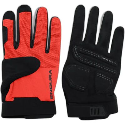 Gants longs Endura Loop Full Finger FRD Rouge XL Unisex - Publicité Gants longs Endura Loop Full Finger FRD Rouge XL Unisex - Publicité