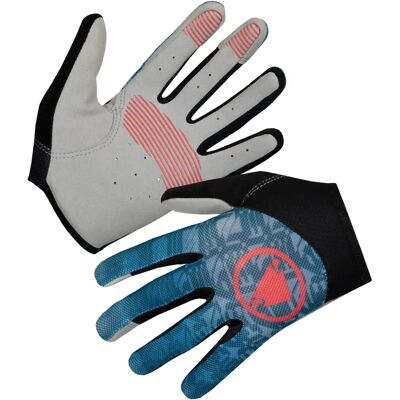 Gants vélo femme Endura Hummvee Icon Lite Bleu XS Female - Publicité Gants vélo femme Endura Hummvee Icon Lite Bleu XS Female - Publicité