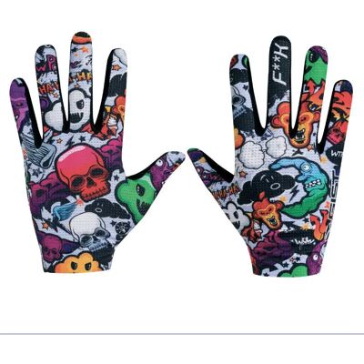 Gants longs sans scratch compatible ecran tactile Gist Faster Monstres Multicolore XL Unisex - Publicité Gants longs sans scratch compatible ecran tactile Gist Faster Monstres Multicolore XL Unisex - Publicité