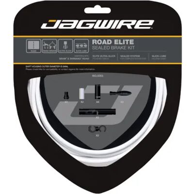 Kit de Câbles de Changement Scellés Road Elite Blanc - Publicité Kit de Câbles de Changement Scellés Road Elite Blanc - Publicité