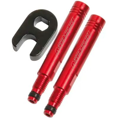 Kit d'Extension de Valve Massi - 30mm, 2 pièces, Rouge - Publicité Kit d'Extension de Valve Massi - 30mm, 2 pièces, Rouge - Publicité
